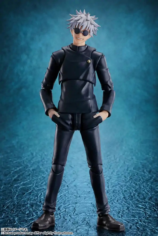 Jujutsu Kaisen S.H. Figuarts Actionfigur Satoru Gojo (Tokyo Jujutsu High School) 16 cm Produktfoto