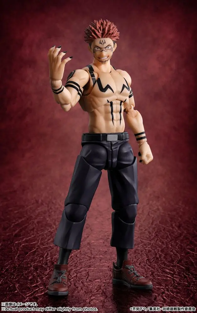 Jujutsu Kaisen S.H. Figuarts Actionfigur Sukuna 15 cm Produktfoto
