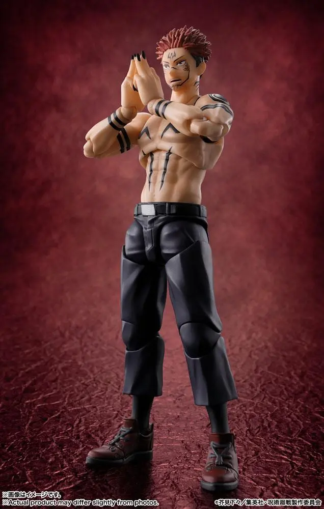 Jujutsu Kaisen S.H. Figuarts Actionfigur Sukuna 15 cm Produktfoto