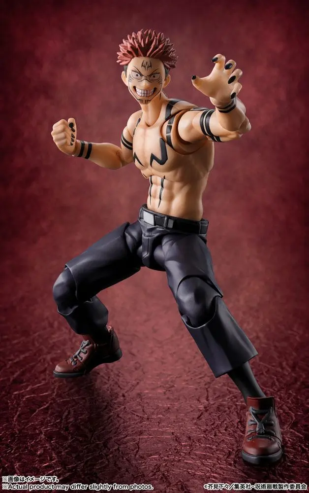 Jujutsu Kaisen S.H. Figuarts Actionfigur Sukuna 15 cm Produktfoto