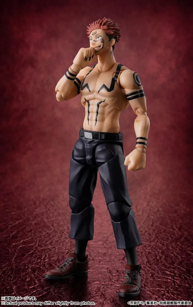 Jujutsu Kaisen S.H. Figuarts Actionfigur Sukuna 15 cm Produktfoto