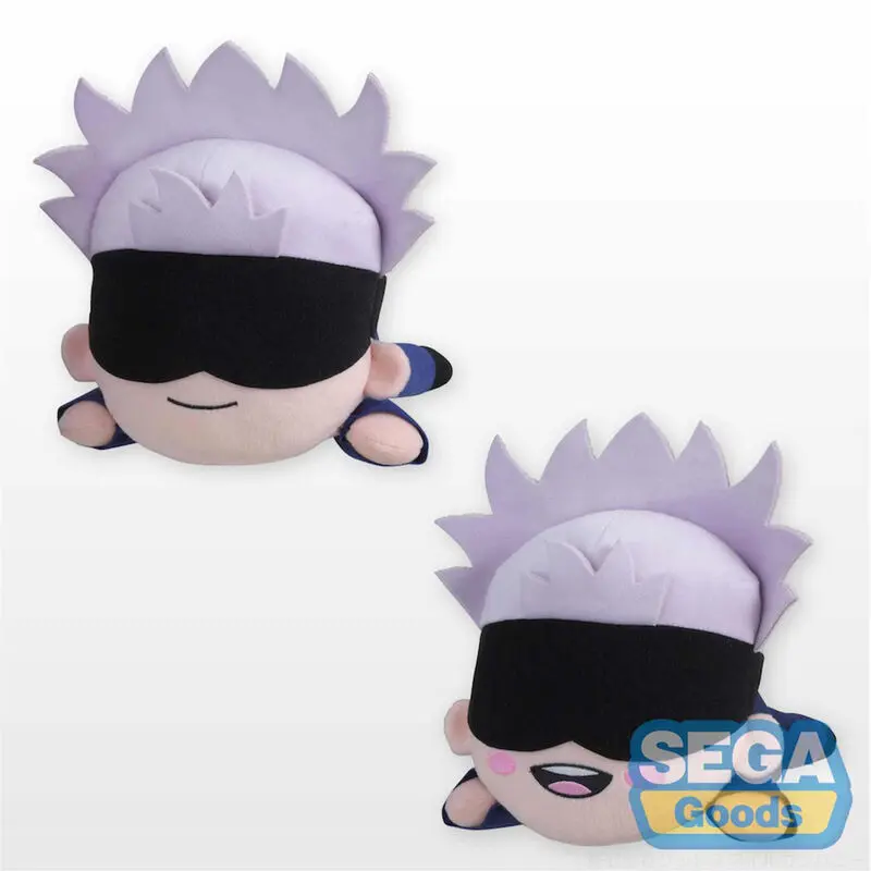 Jujutsu Kaisen Satoru Gojo Normal and Smiling Nesoberi  Plüschfigur 15cm Produktfoto