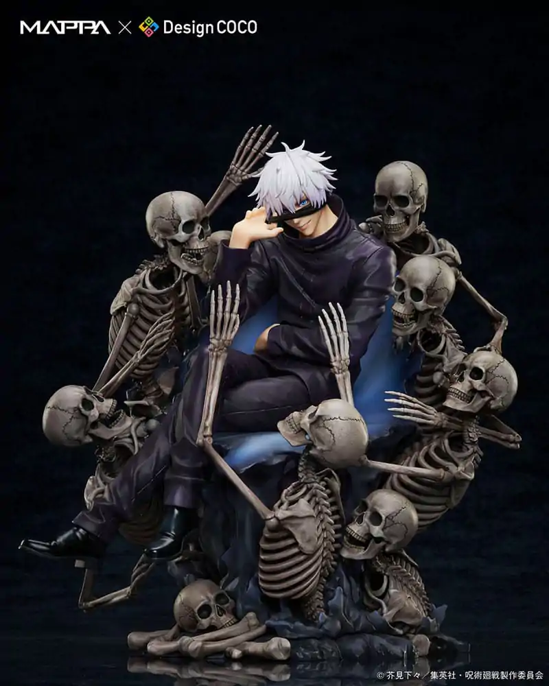 Jujutsu Kaisen Shibuya Incident Mappa x Design Coco PVC Statue 1/7 Satoru Gojo 23 cm Produktfoto