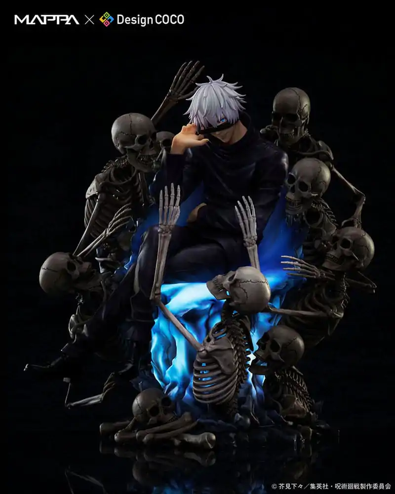 Jujutsu Kaisen Shibuya Incident Mappa x Design Coco PVC Statue 1/7 Satoru Gojo 23 cm Produktfoto