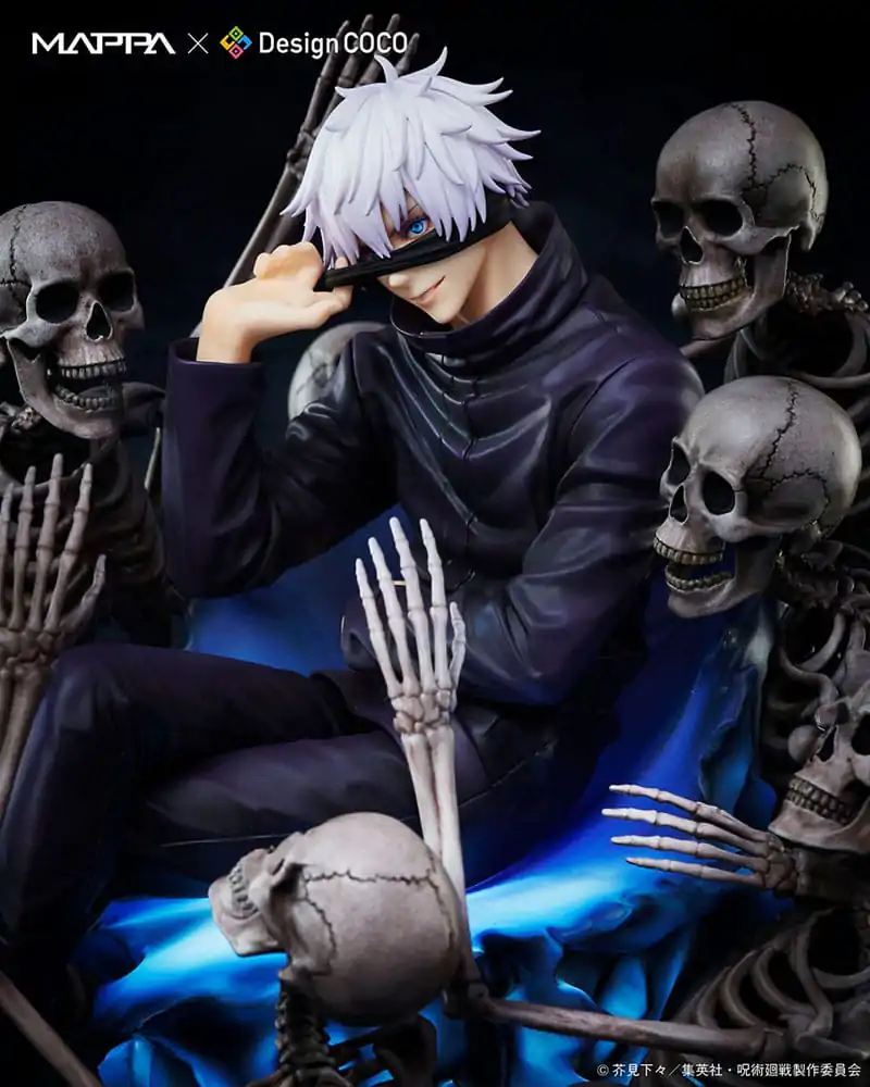 Jujutsu Kaisen Shibuya Incident Mappa x Design Coco PVC Statue 1/7 Satoru Gojo 23 cm Produktfoto