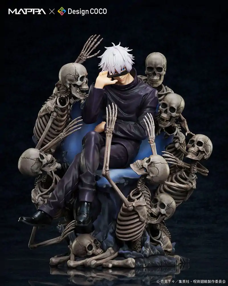 Jujutsu Kaisen Shibuya Incident Mappa x Design Coco PVC Statue 1/7 Satoru Gojo 23 cm Produktfoto