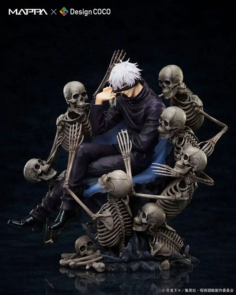 Jujutsu Kaisen Shibuya Incident Mappa x Design Coco PVC Statue 1/7 Satoru Gojo 23 cm Produktfoto
