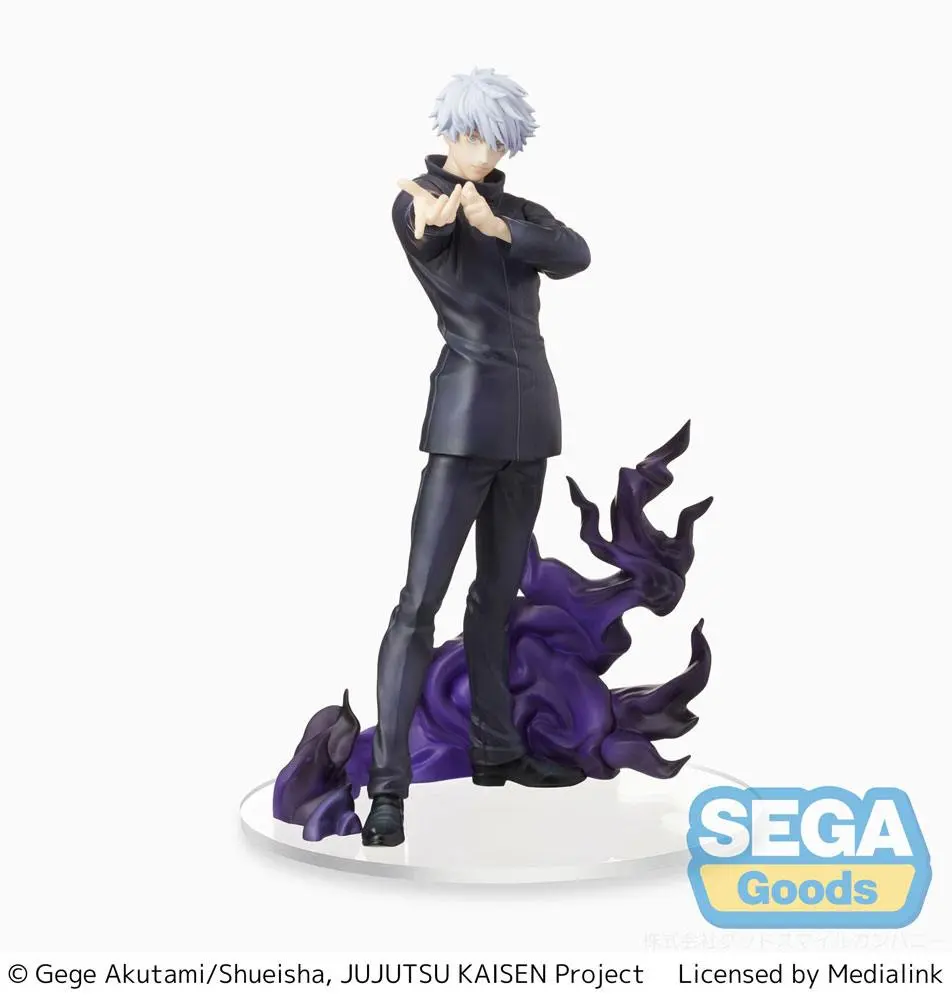 Jujutsu Kaisen SPM PVC Statue Satoru Gojo Hollow Purple (Kyoshiki &quot;Murasaki&quot;) 22 cm Produktfoto