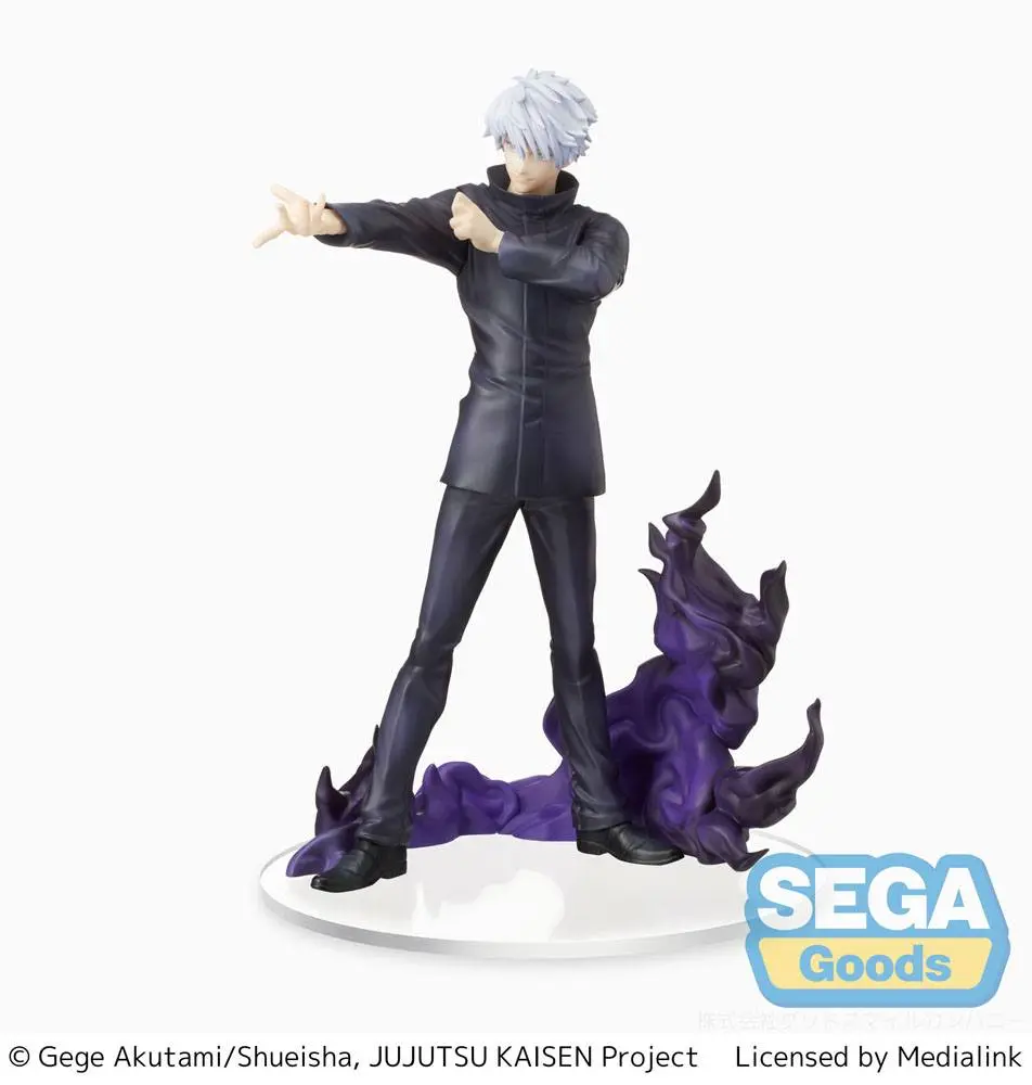 Jujutsu Kaisen SPM PVC Statue Satoru Gojo Hollow Purple (Kyoshiki &quot;Murasaki&quot;) 22 cm Produktfoto