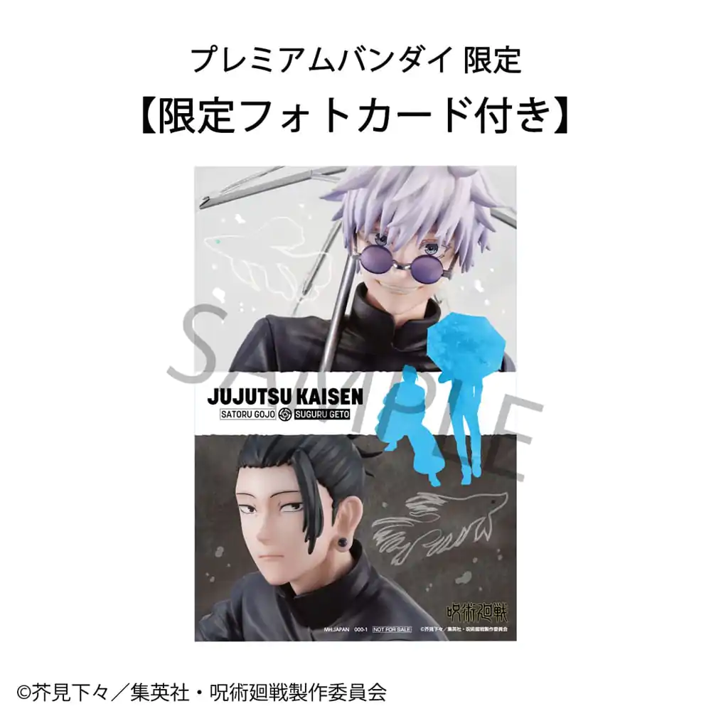 Jujutsu Kaisen PVC Statuen 2er-Pack Suguru Geto & Satoru Gojo Kosen Ver. (with gift) Produktfoto