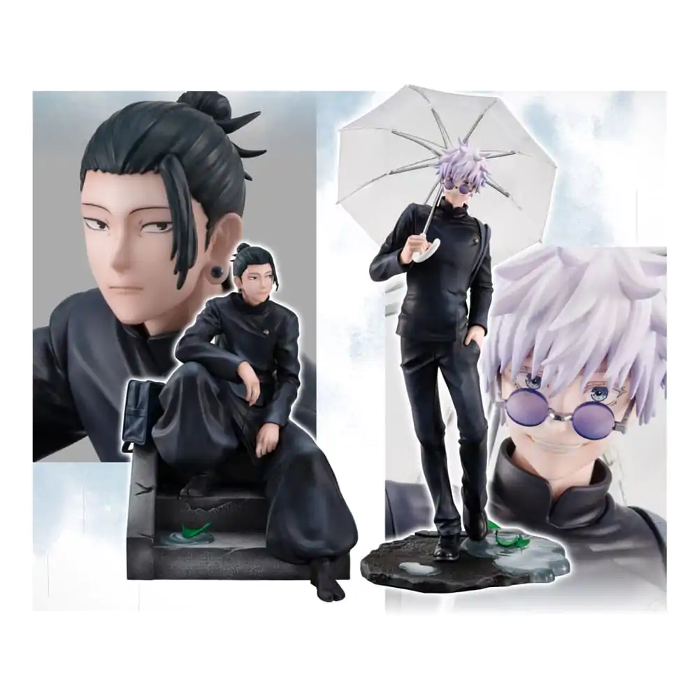 Jujutsu Kaisen PVC Statuen 2er-Pack Suguru Geto & Satoru Gojo Kosen Ver. (with gift) Produktfoto