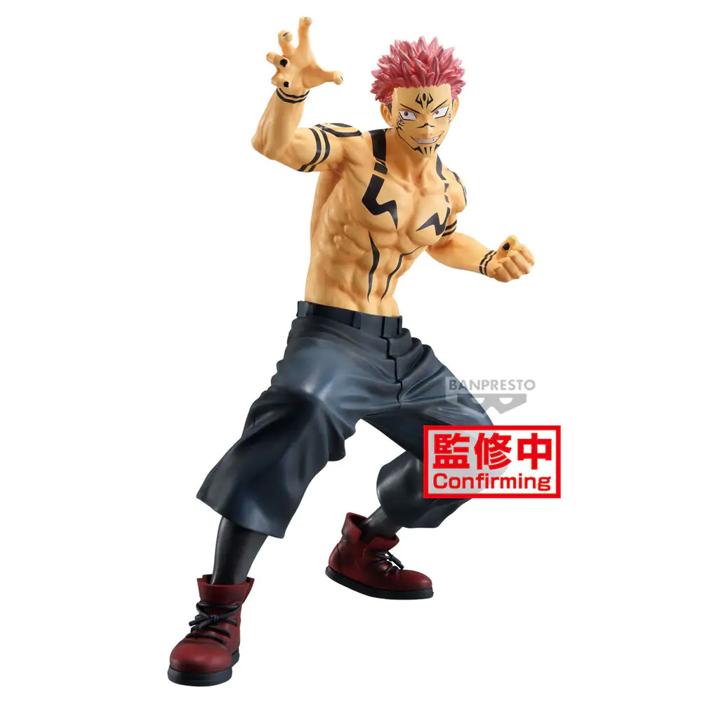 Jujutsu Kaisen Sukuna Maximatic Figur 21cm Produktfoto