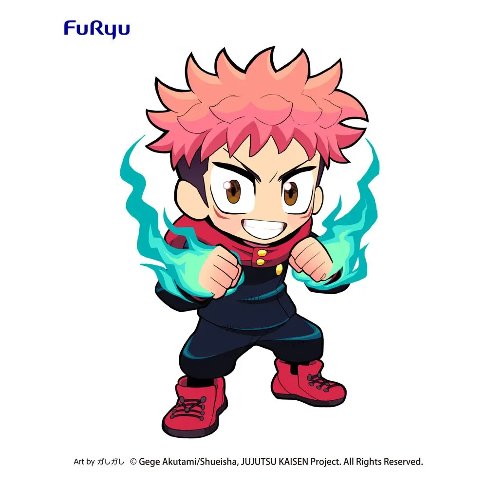 Jujutsu Kaisen Toonize PVC Statue Yuji Itadori Cartoon Color Ver. 13 cm Produktfoto