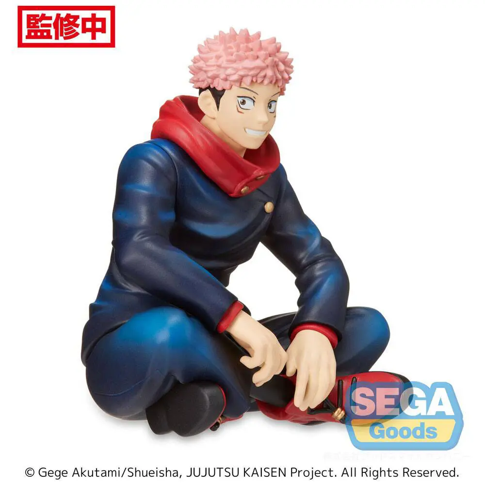 Jujutsu Kaisen PM Perching PVC Statue Yuji Itadori 11 cm Produktfoto