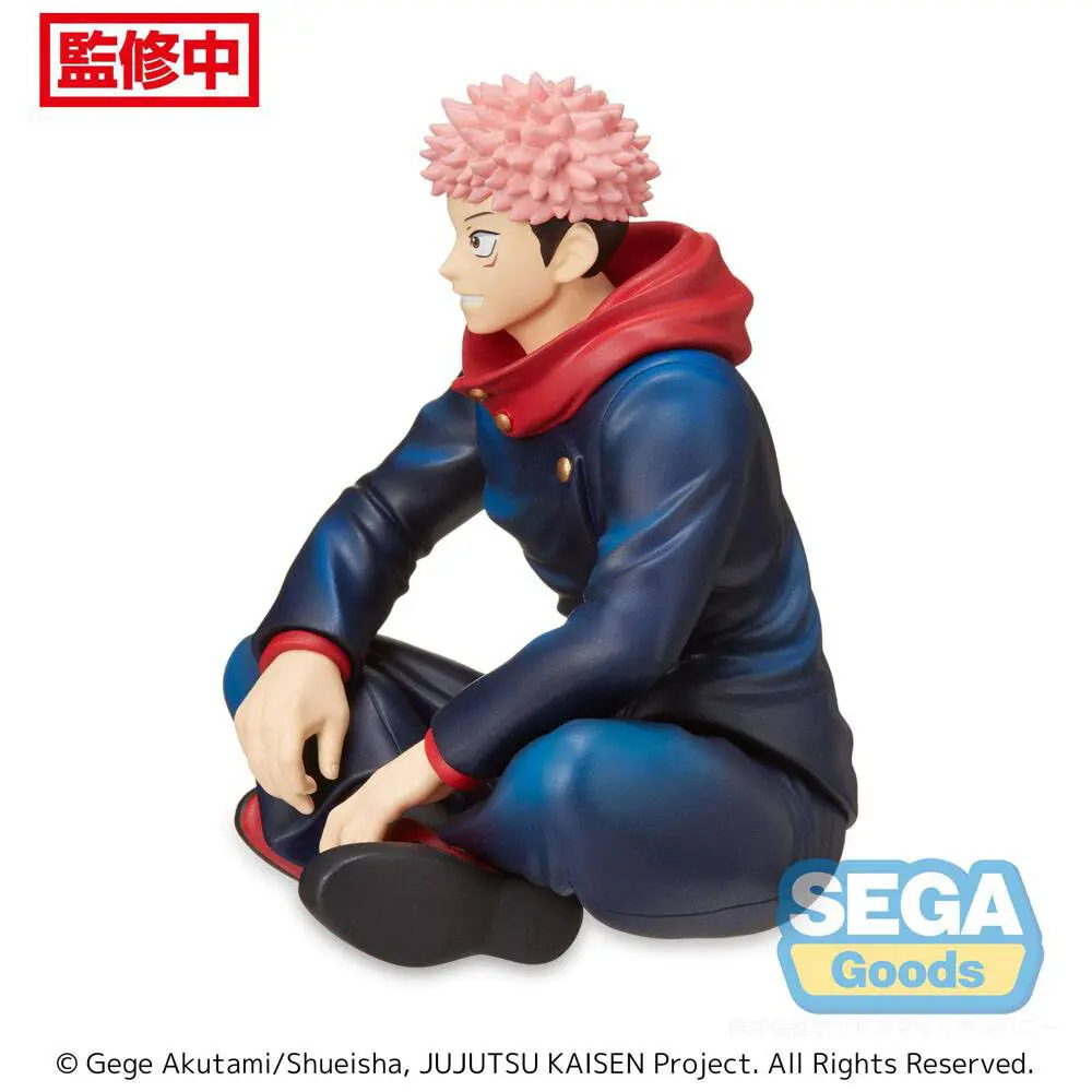 Jujutsu Kaisen PM Perching PVC Statue Yuji Itadori 11 cm Produktfoto