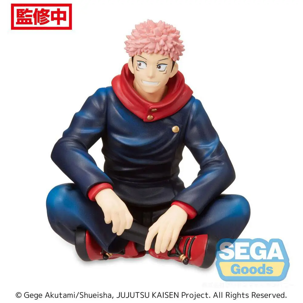 Jujutsu Kaisen PM Perching PVC Statue Yuji Itadori 11 cm Produktfoto