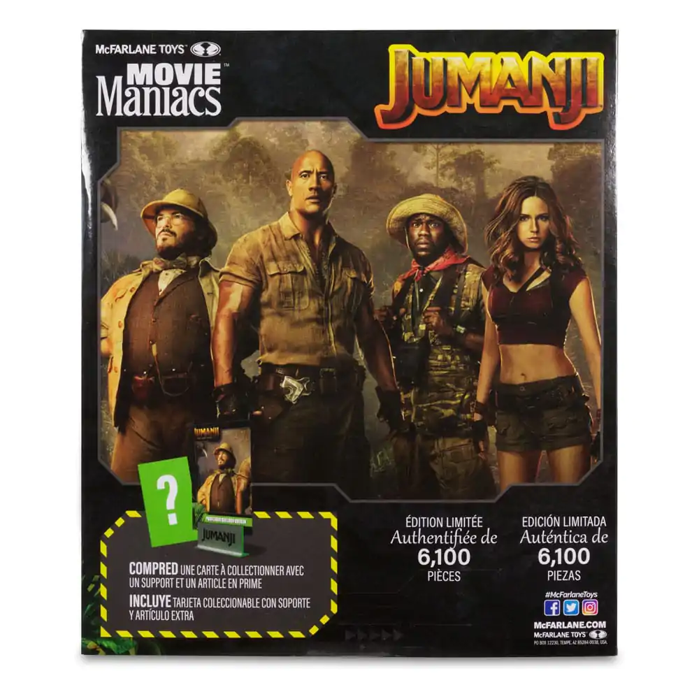 Jumanji Movie Maniacs Actionfigur Shelly 15 cm termékfotó