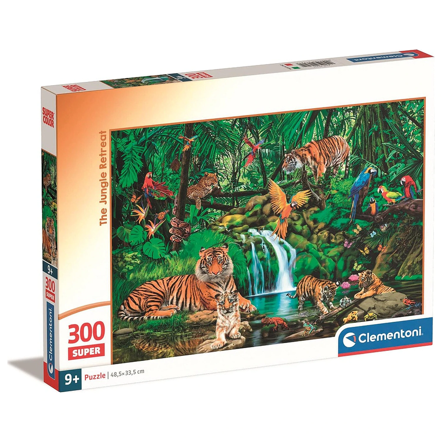 Jungle Retreat 300-teiliges Puzzle Clementoni Produktfoto