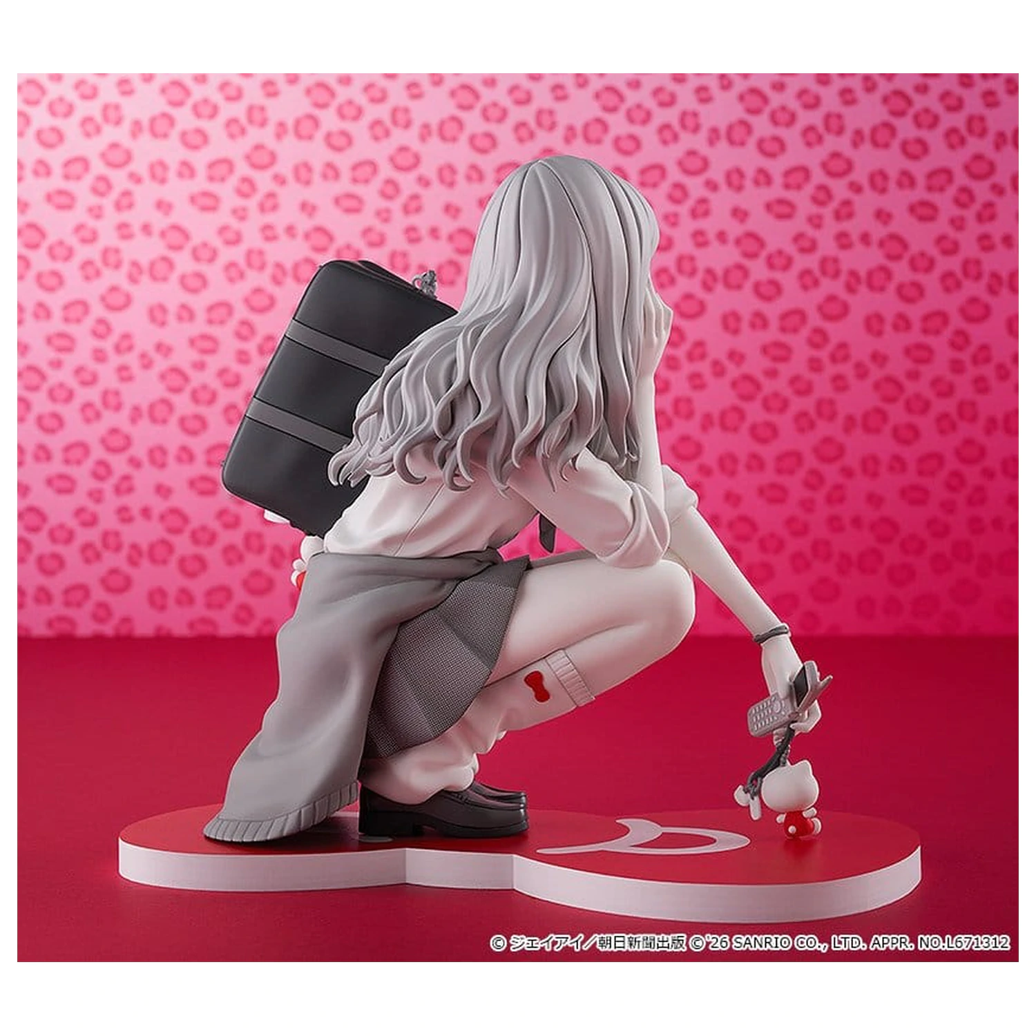 Junji Ito PVC Figur Gyaru Tomie x Hello Kitty 14 cm Produktfoto