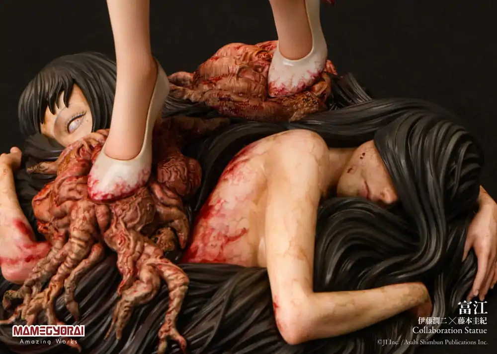 Junji Ito x Yoshiki Fujimoto Collaboration PVC Statue Tomie 27 cm termékfotó