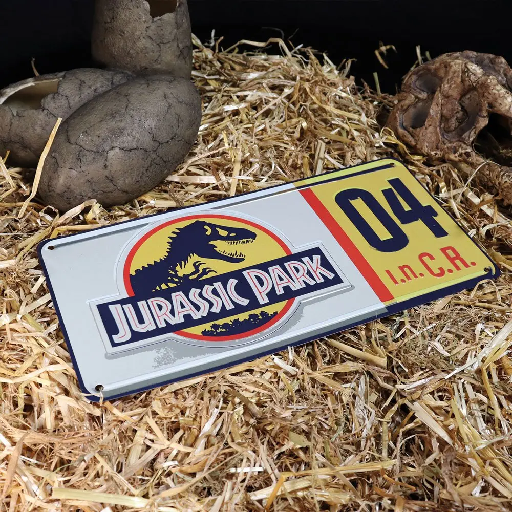 Jurassic Park Replik 1/1 Dennis Nedry Nummernschild termékfotó