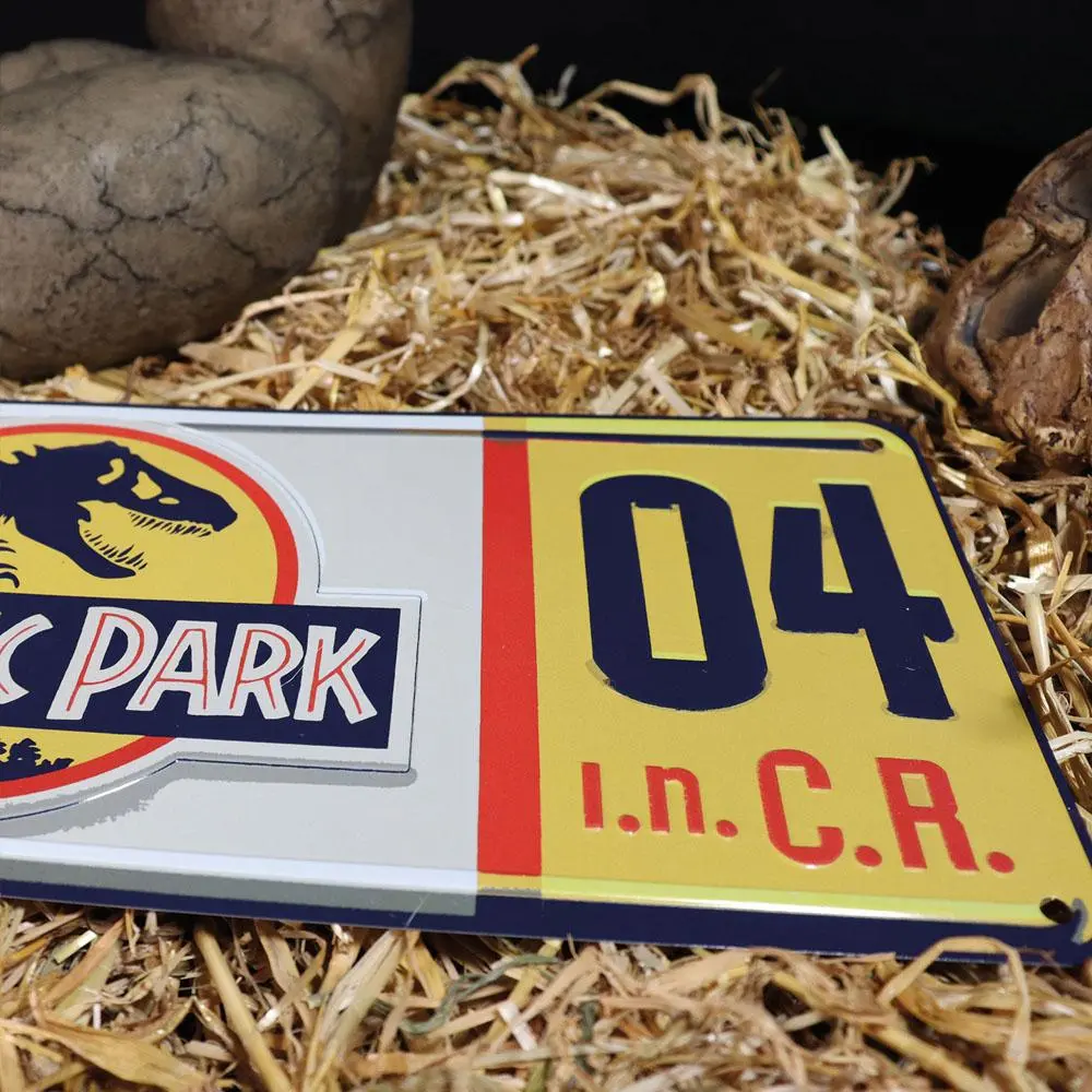 Jurassic Park Replik 1/1 Dennis Nedry Nummernschild termékfotó