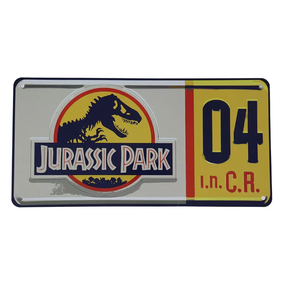 Jurassic Park Replik 1/1 Dennis Nedry Nummernschild termékfotó