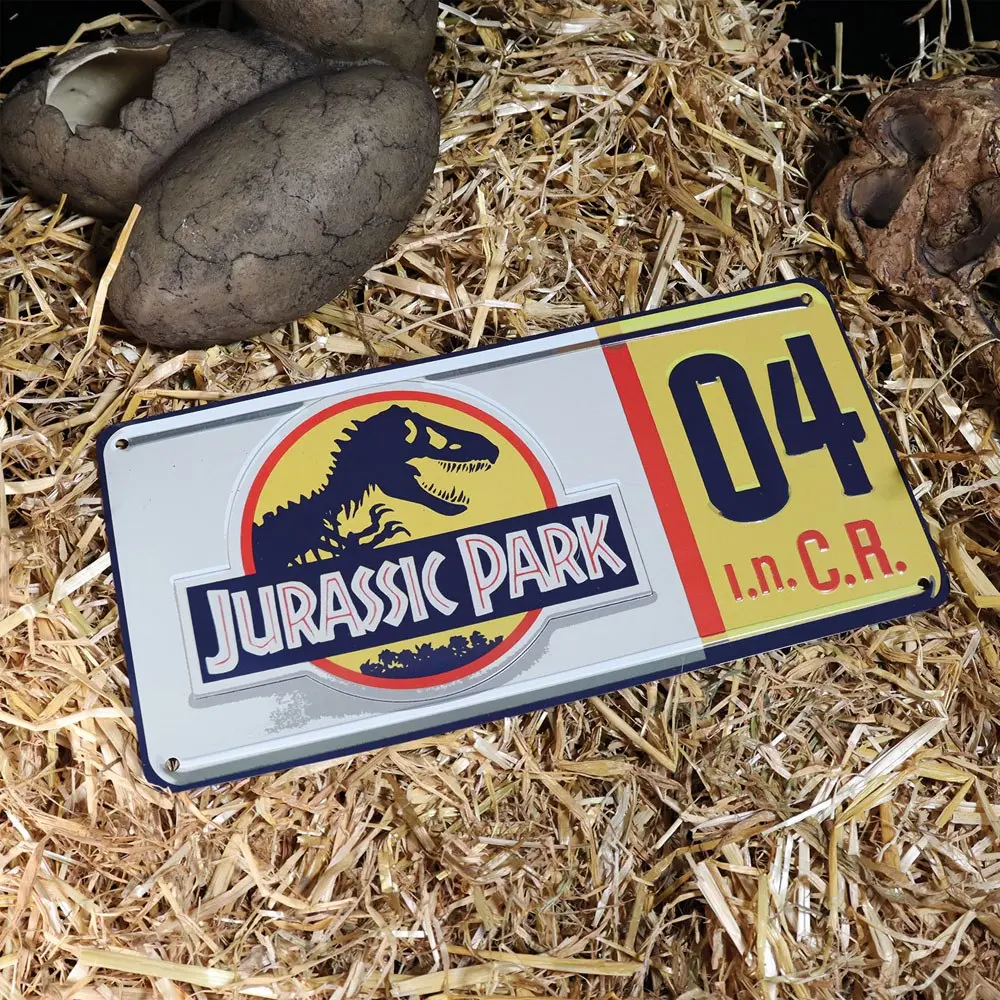 Jurassic Park Replik 1/1 Dennis Nedry Nummernschild termékfotó