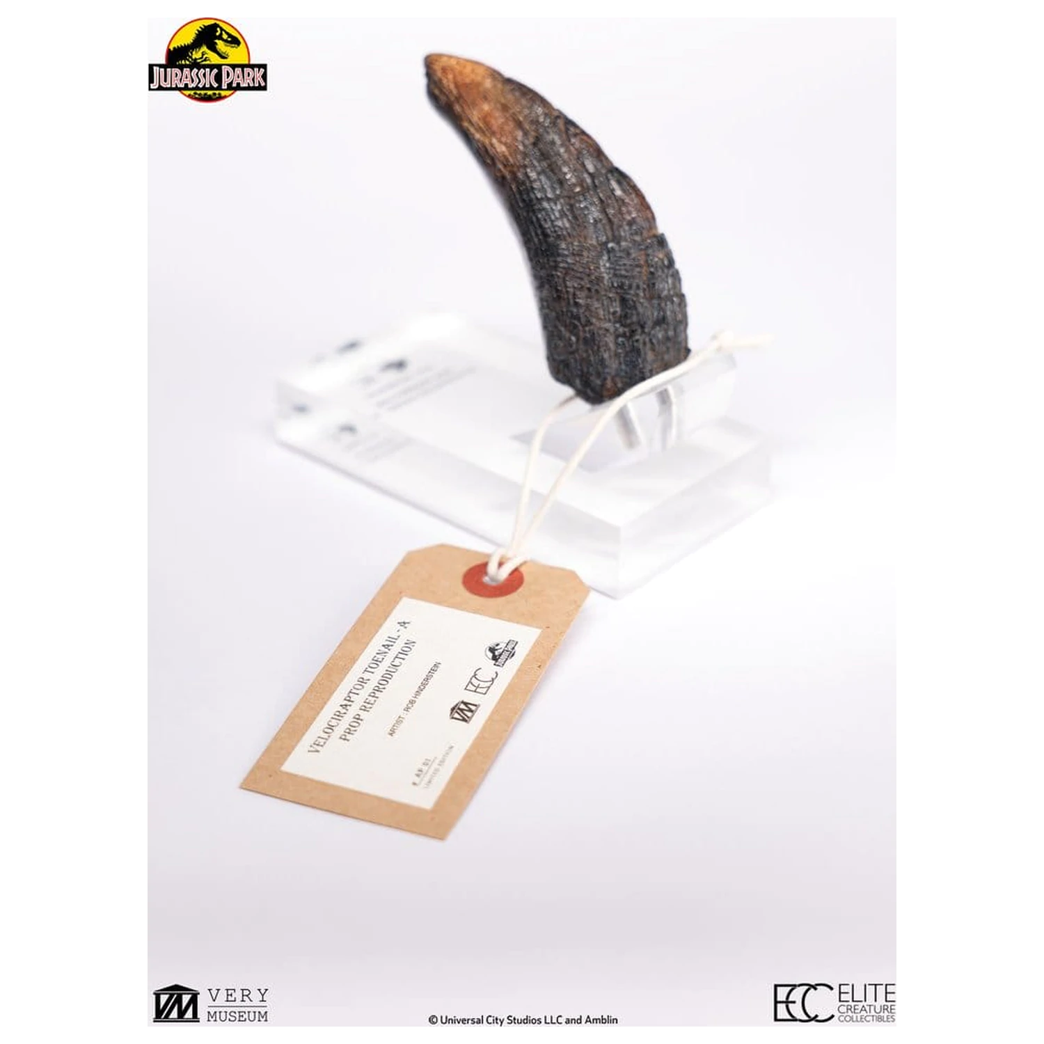 Jurassic Park 1/1 Replika Velociraptor Zehennagel Typ A 11 cm Produktfoto