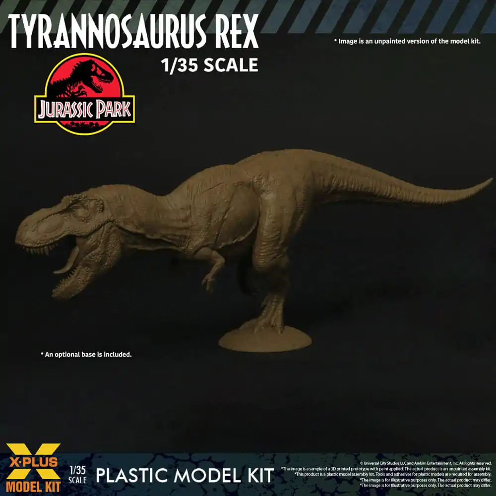 Jurassic Park Plastic Model Kit 1/35 Tyrannosaurus Rex 42 cm termékfotó