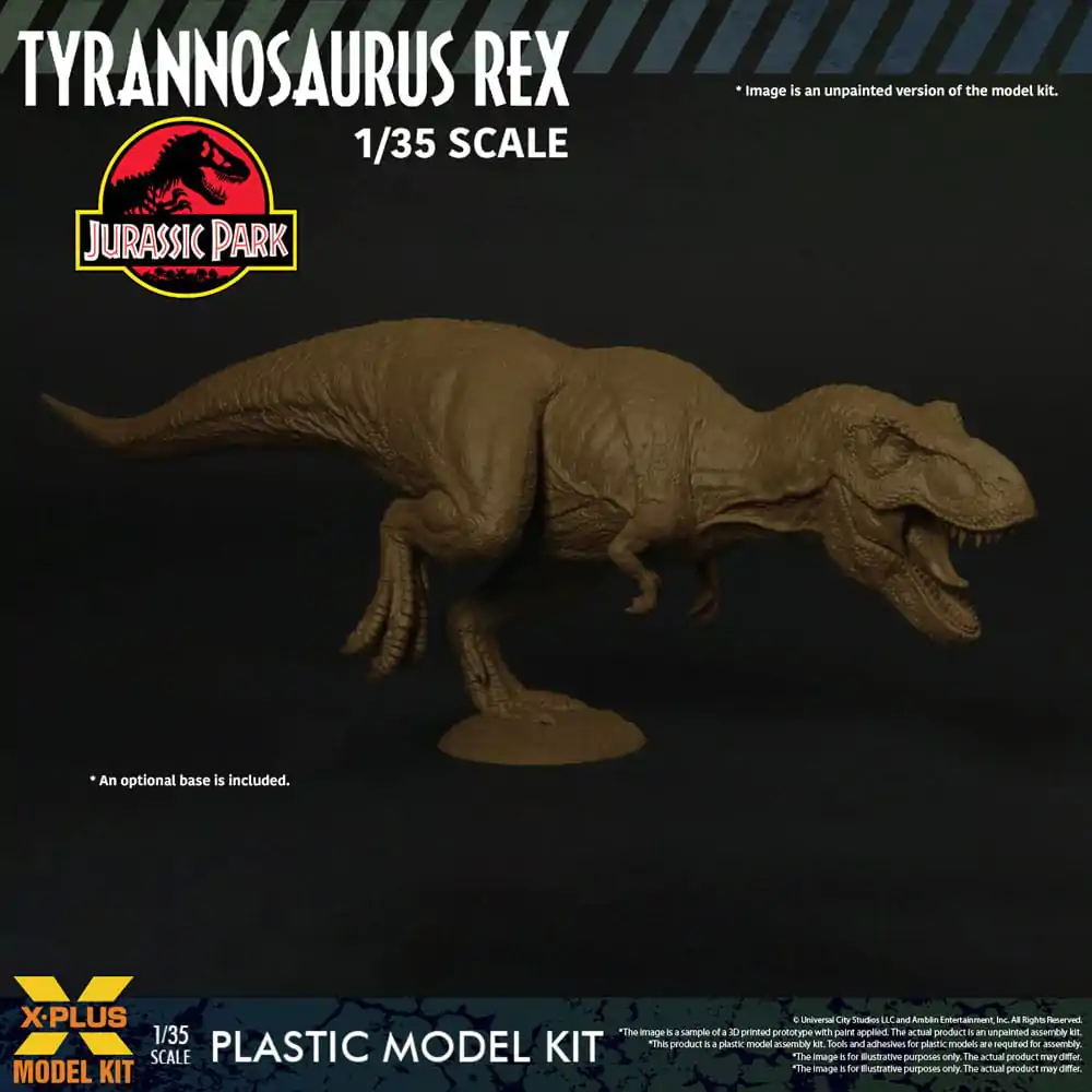 Jurassic Park Plastic Model Kit 1/35 Tyrannosaurus Rex 42 cm termékfotó