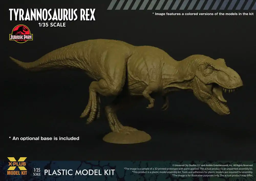 Jurassic Park Plastic Model Kit 1/35 Tyrannosaurus Rex 42 cm Produktfoto