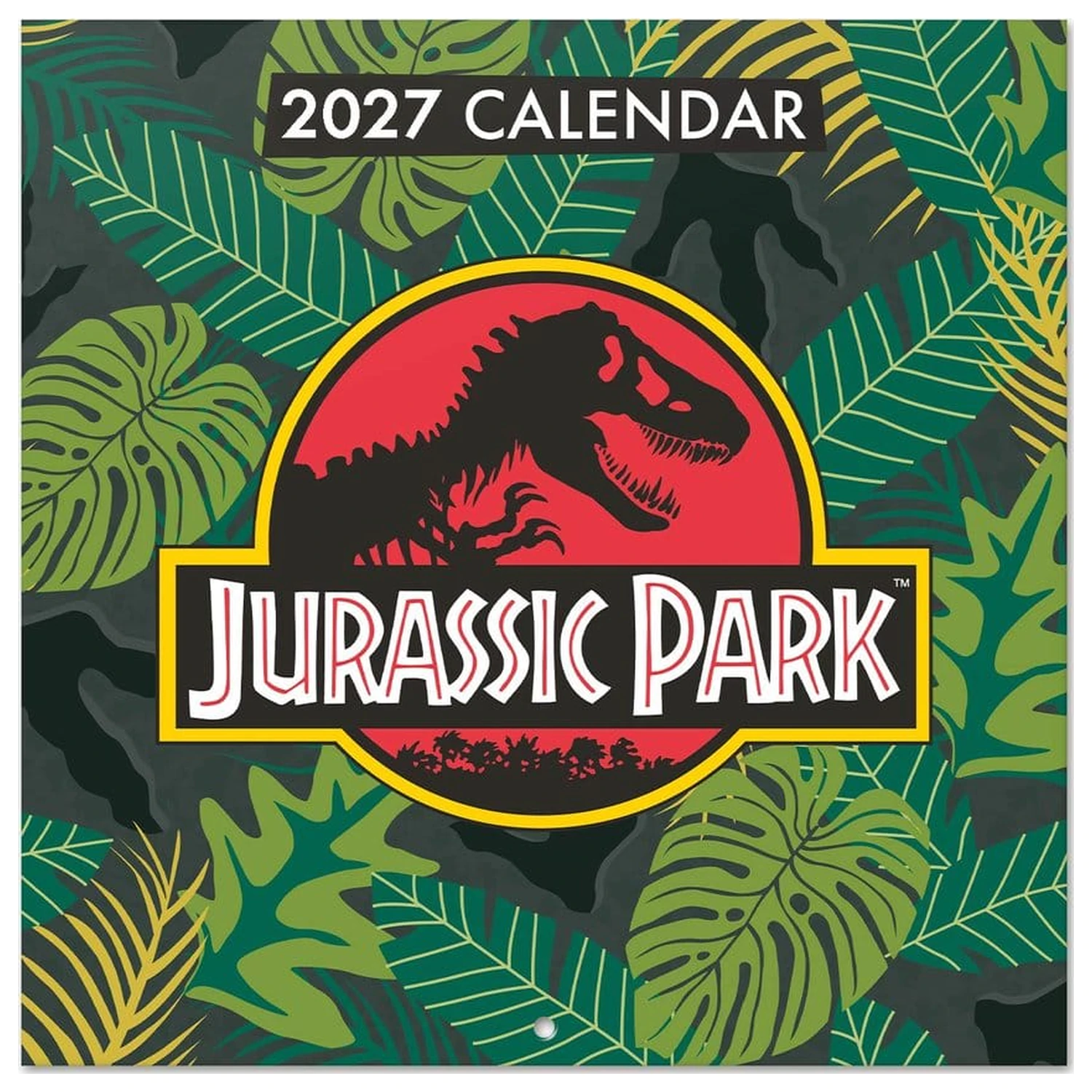 Jurassic Park 2027 Wandkalender 30 x 30 cm Produktfoto