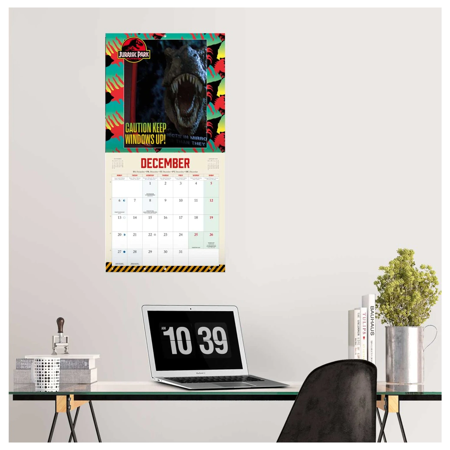 Jurassic Park 2027 Wandkalender 30 x 30 cm Produktfoto