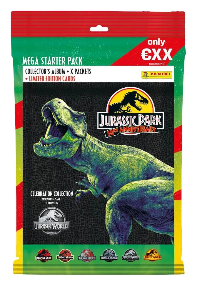 Jurassic Park 30th Anniversary Trading Card Collection Starter Pack *Deutsche Version* termékfotó