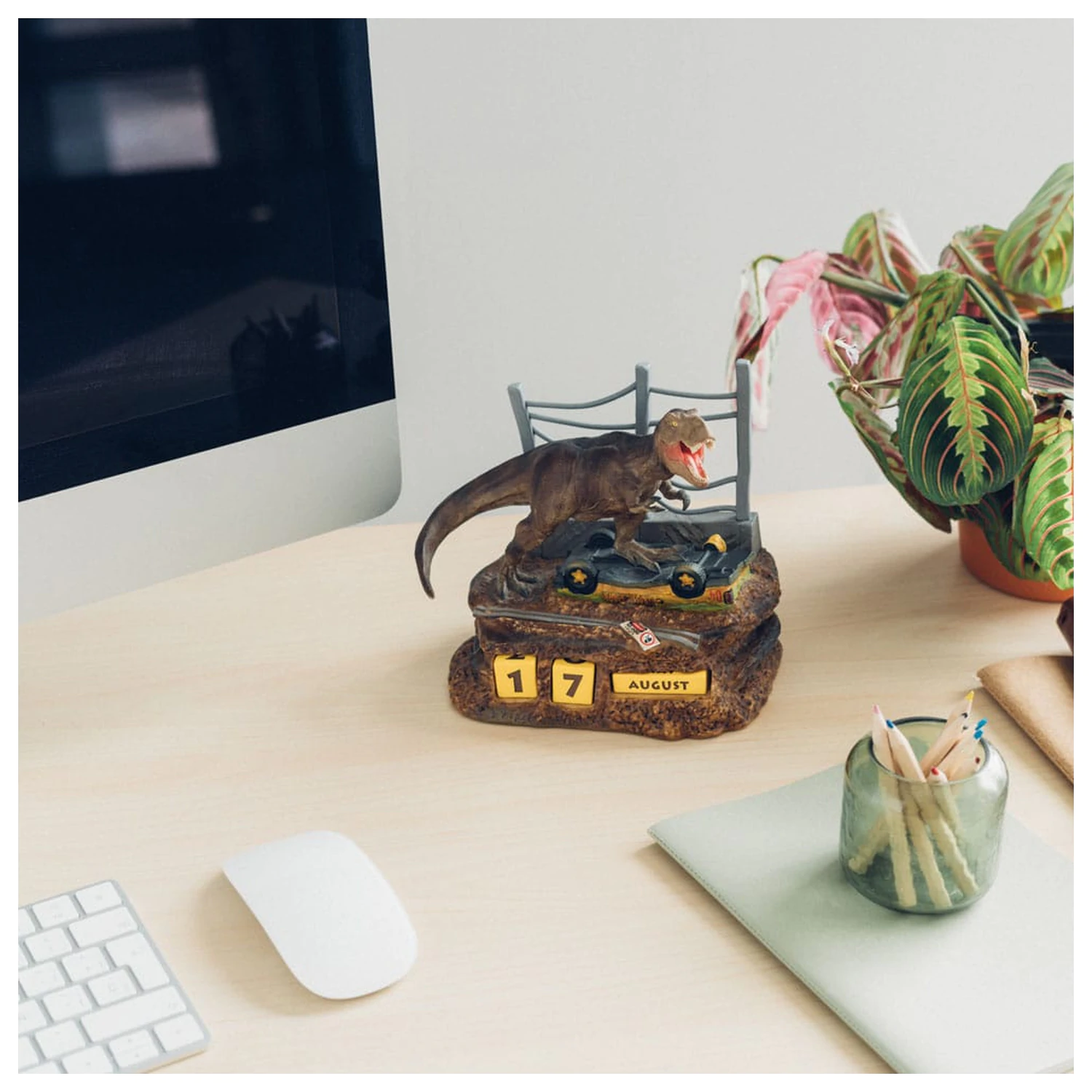 Jurassic Park 3D ewiger Kalender Produktfoto