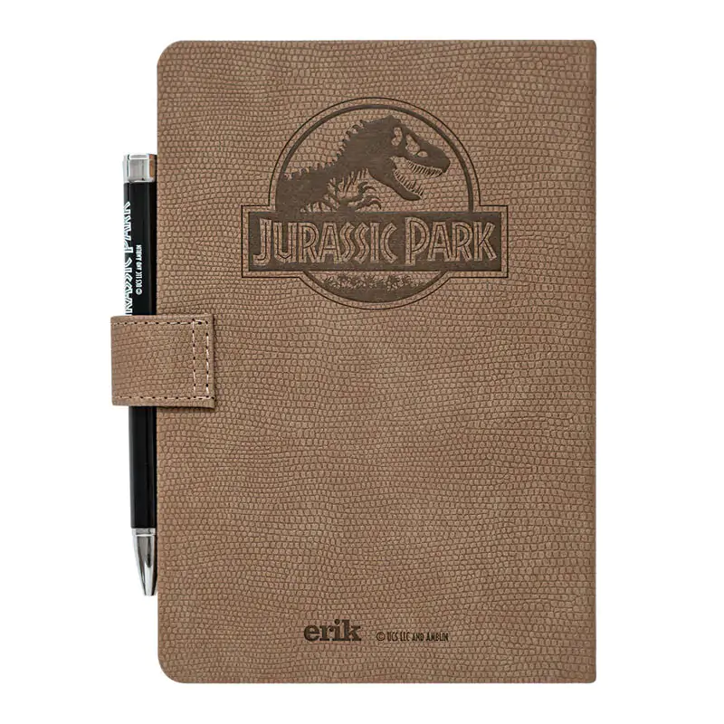 Jurassic Park A5 Notizbuch und Projektorstift Produktfoto