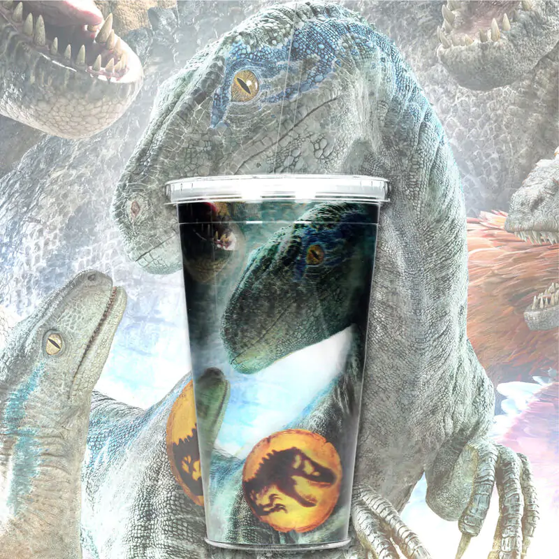 Jurassic Park Biosync 3D Glas 500ml termékfotó