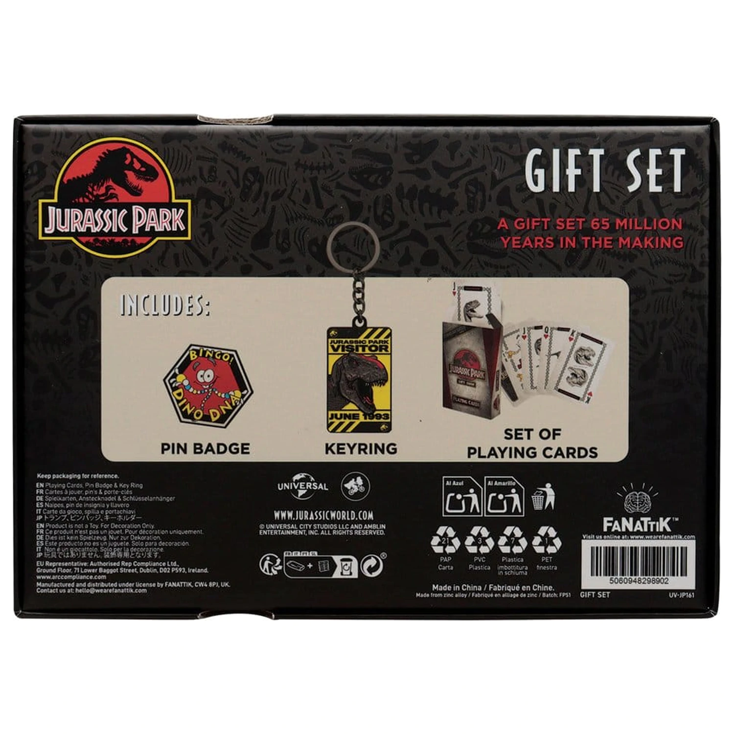 Jurassic Park Geschenkset Dino Produktfoto