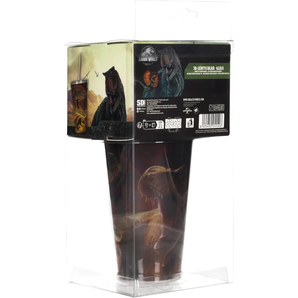 Jurassic Park Dominion 3D Glas 500ml Produktfoto