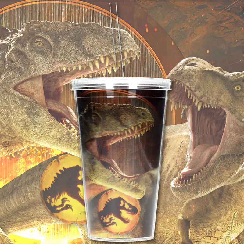 Jurassic Park Dominion 3D Glas 500ml termékfotó