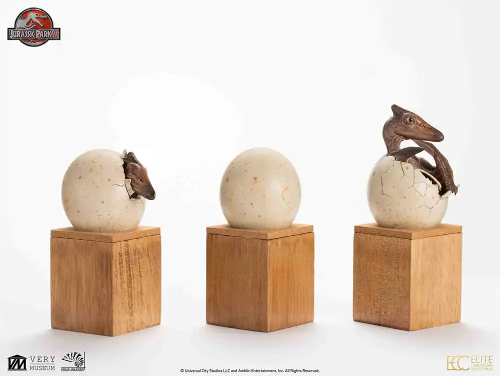 Jurassic Park ECC Elite Creature Line Statue 1/2 Pterosaur Hatching 16 cm Produktfoto