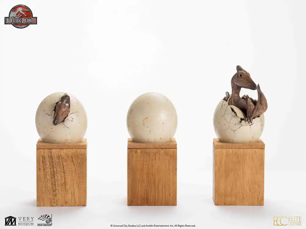 Jurassic Park ECC Elite Creature Line Statue 1/2 Pterosaur Hatching 16 cm Produktfoto