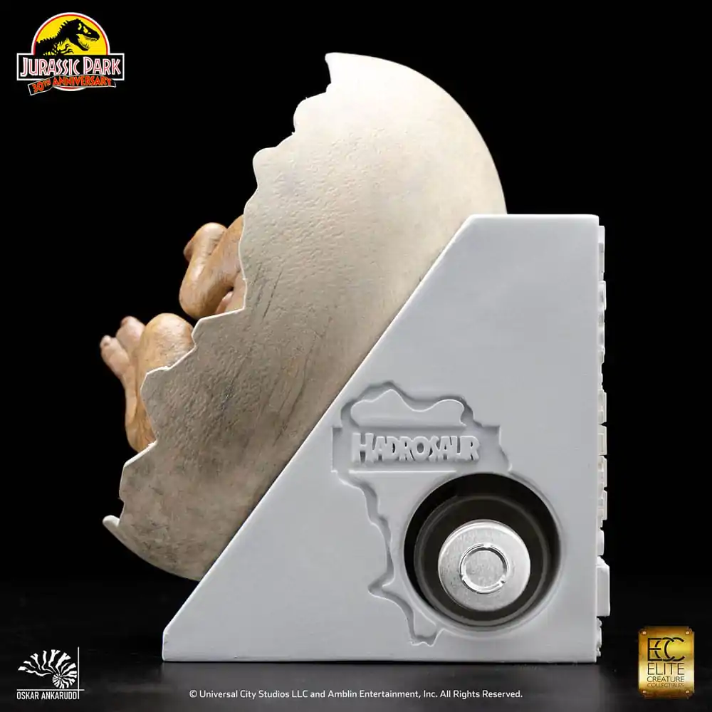 Jurassic Park ECC Elite Creature Line Statue Hadrosaur Egg Hatching 13 cm Produktfoto