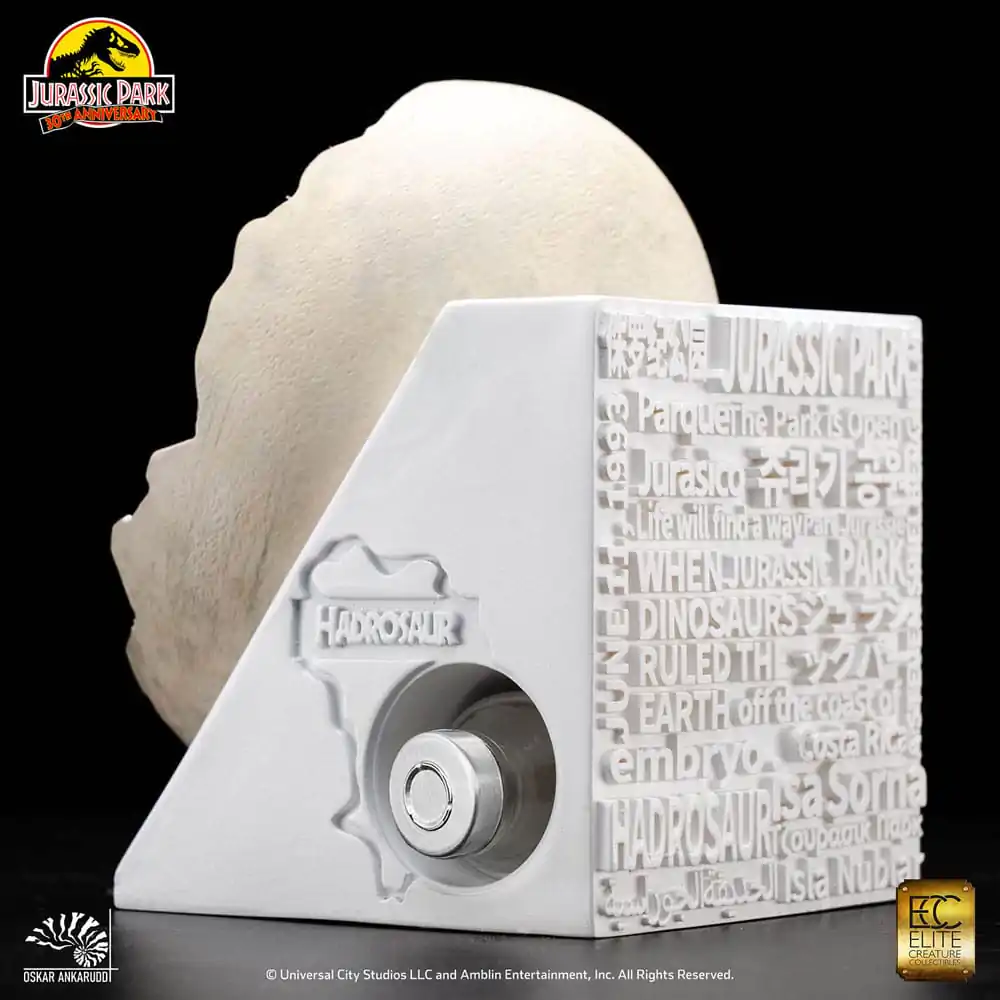 Jurassic Park ECC Elite Creature Line Statue Hadrosaur Egg Hatching 13 cm Produktfoto