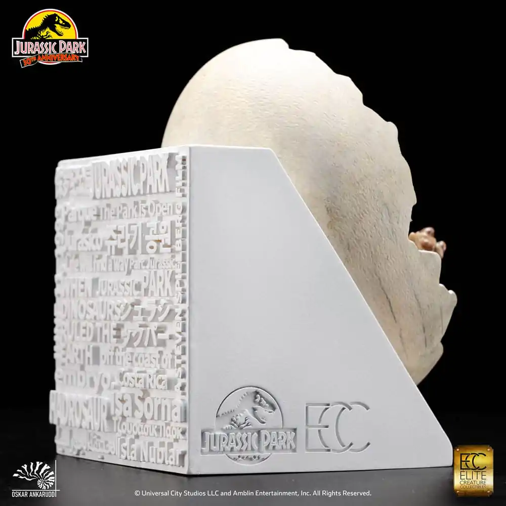 Jurassic Park ECC Elite Creature Line Statue Hadrosaur Egg Hatching 13 cm Produktfoto