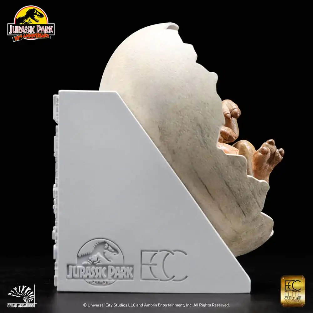 Jurassic Park ECC Elite Creature Line Statue Hadrosaur Egg Hatching 13 cm Produktfoto