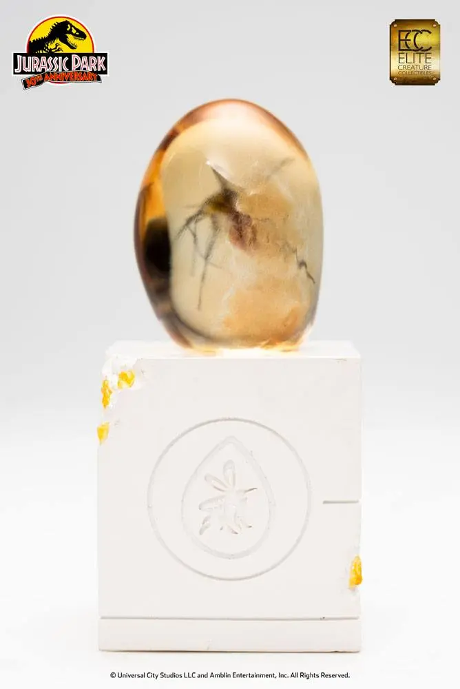 Jurassic Park Statue Elephant Mosquito in Amber 10 cm Produktfoto