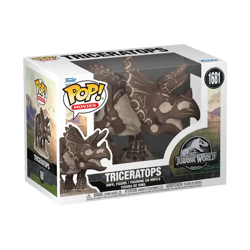 Jurassic Park Fossil Funko POP! Movies Vinyl Figur Triceratops 9 cm termékfotó