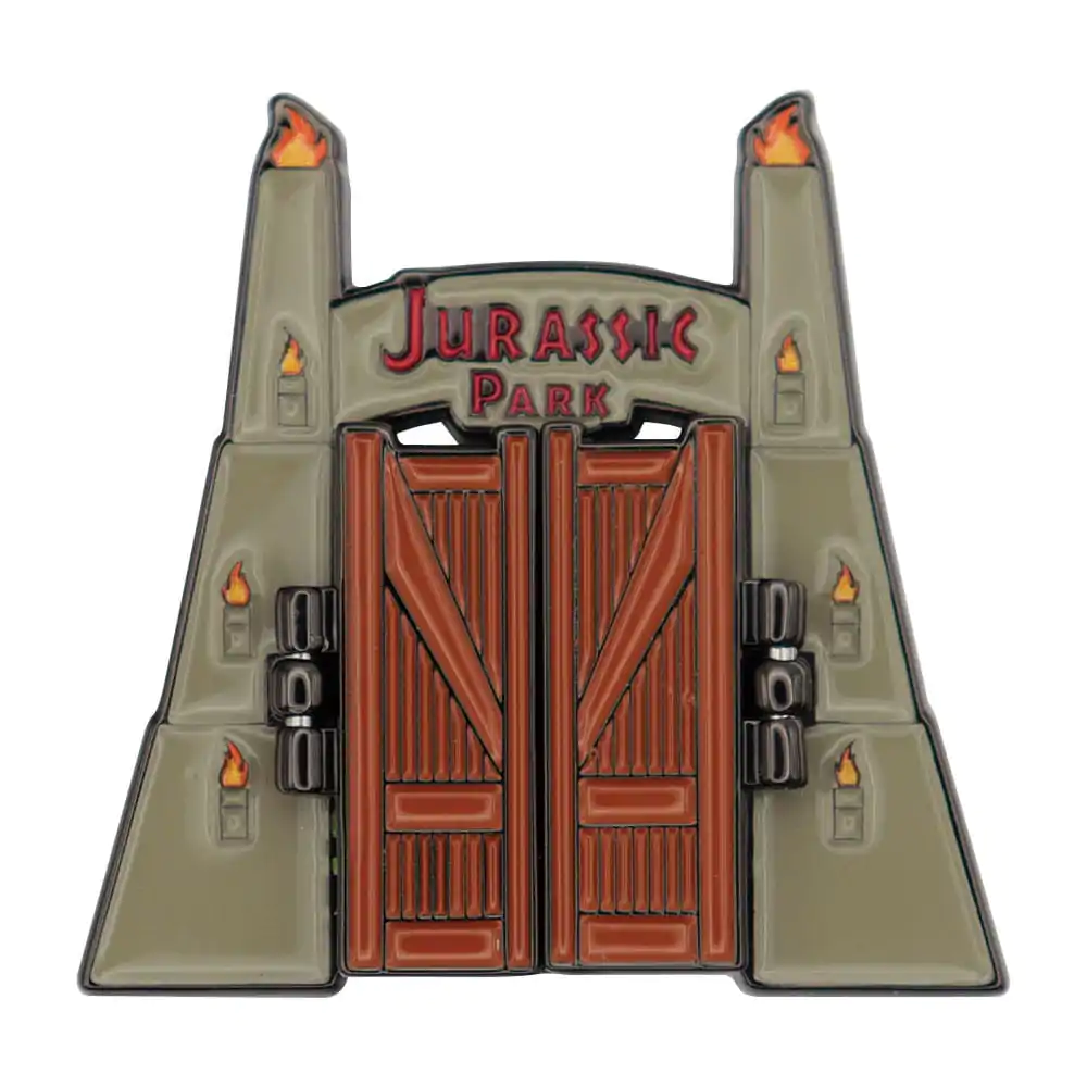 Jurassic Park Anstecknadel Gates Hinged Produktfoto